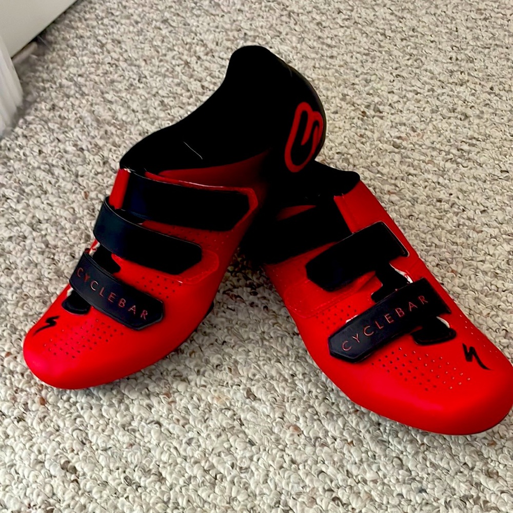 Cyclebar branded specialized cycling shoe